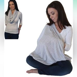 Nursing scarf cover